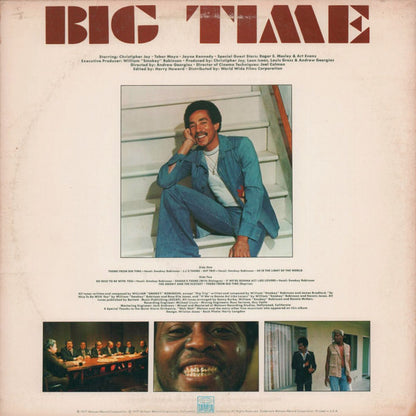 Smokey Robinson : Big Time - Original Music Score From The Motion Picture (LP, Album, Mon)