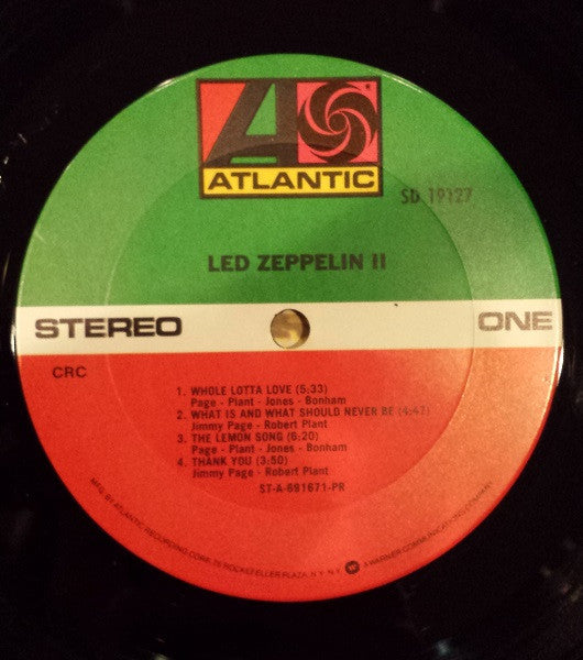 Led Zeppelin : Led Zeppelin II (LP, Album, Club, RE, Gat)