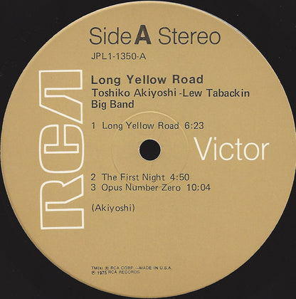 Toshiko Akiyoshi-Lew Tabackin Big Band : Long Yellow Road (LP, Album)