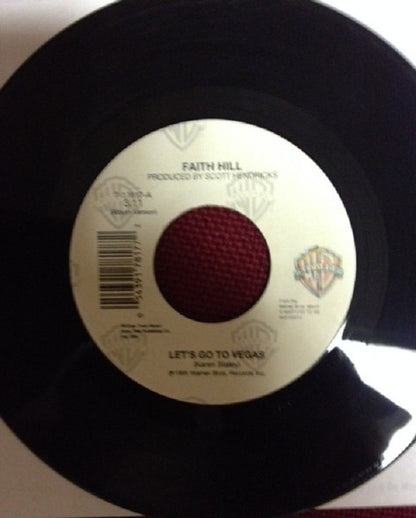 Faith Hill : Let's Go To Vegas (7")