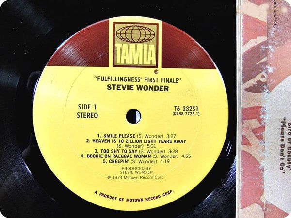 Stevie Wonder : Fulfillingness' First Finale (LP, Album, Gat)