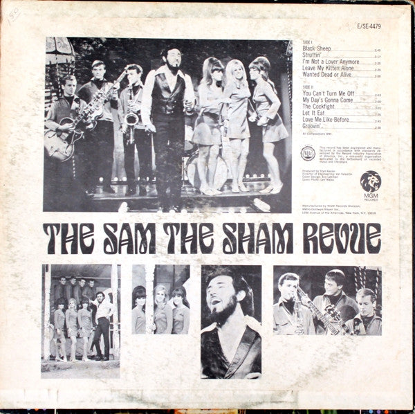 Sam The Sham And The Pharaohs* : The Sam The Sham Revue (LP, Album, Mono, Promo)