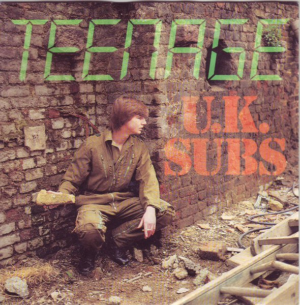U.K. Subs* : Teenage (7", Single, Pin)