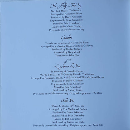 Mediæval Bæbes : Mistletoe And Wine (CD, Comp)