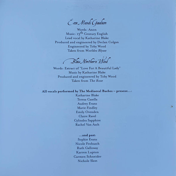 Mediæval Bæbes : Mistletoe And Wine (CD, Comp)