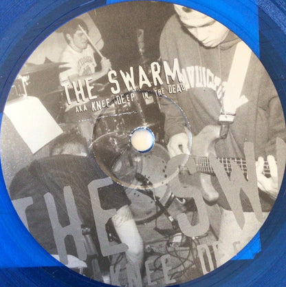 The Swarm (3) aka Knee Deep In The Dead : Old Blue Eyes Is Dead (7", EP, RP, Blu)