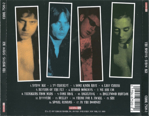 The Misfits* : Static Age (CD, Album, RE)