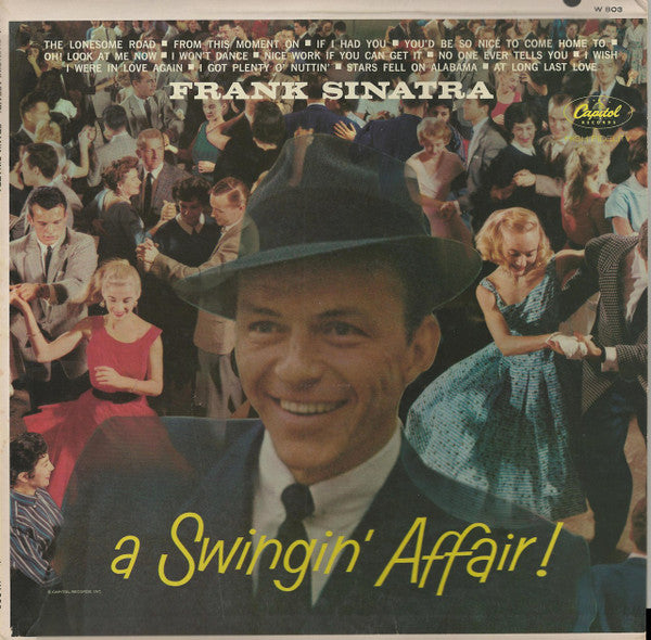 Frank Sinatra : A Swingin' Affair (LP, Album, Mono, RP, Scr)