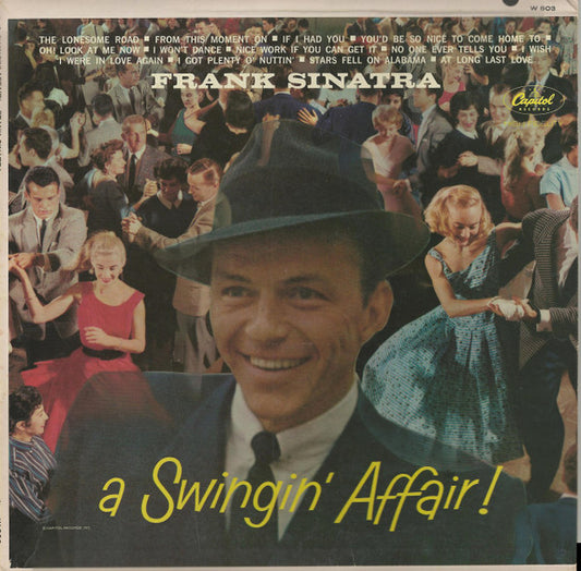 Frank Sinatra : A Swingin' Affair (LP, Album, Mono, RP, Scr)