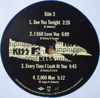 Kiss : MTV Unplugged (2xLP, Album, RE, 180)
