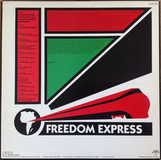 The Last Poets : Freedom Express (LP, Album)