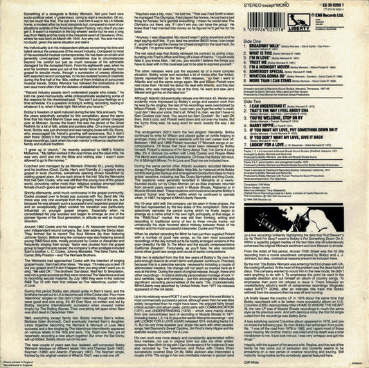 Bobby Womack : Somebody Special (LP, Comp, RE)