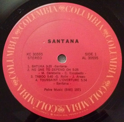 Santana : Santana (LP, Album, Ter)