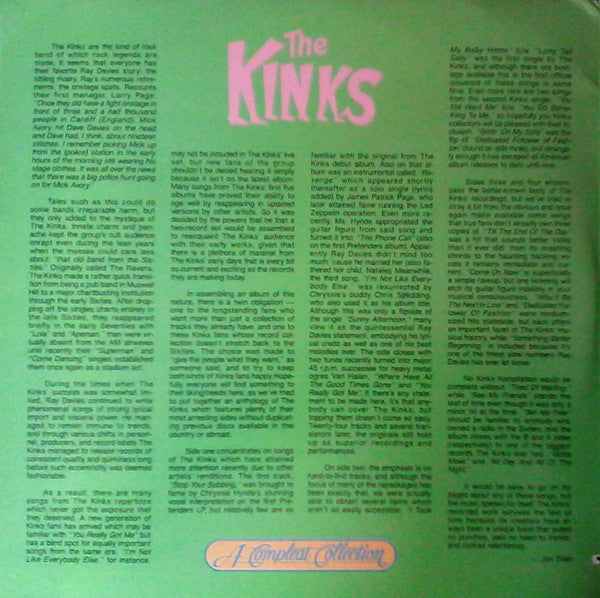 The Kinks : A Compleat Collection (2xLP, Comp)
