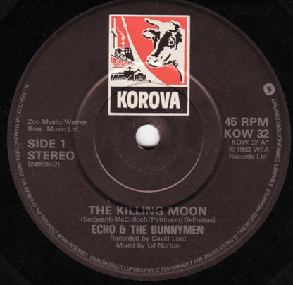 Echo & The Bunnymen : The Killing Moon (7", Single, EMI)