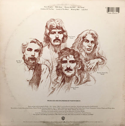 Black Sabbath : Heaven And Hell (LP, Album, Jac)