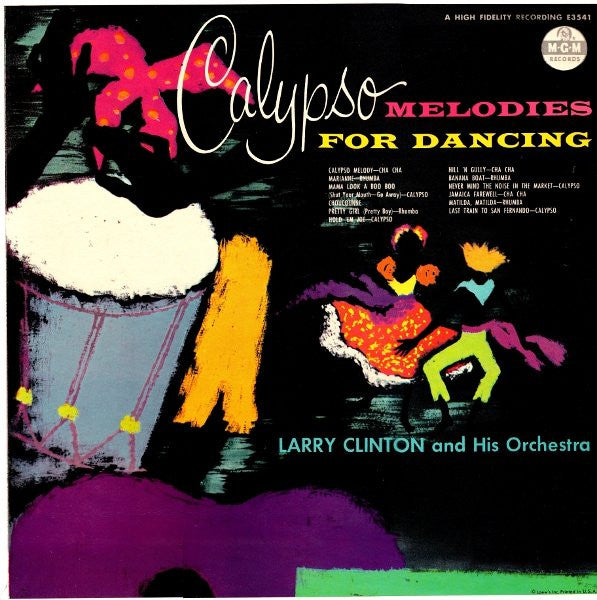 Larry Clinton And His Orchestra : Calypso Melodies For Dancing (LP, Mono)