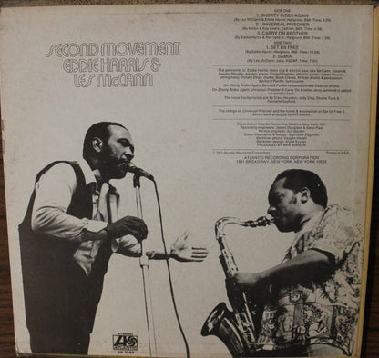 Eddie Harris & Les McCann : Second Movement (LP, Album, RI)
