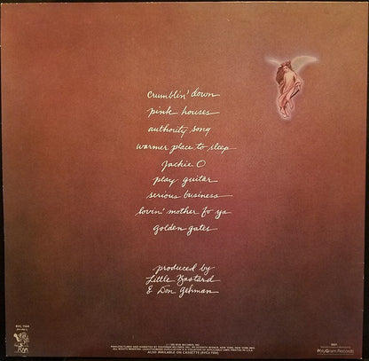 John Cougar Mellencamp : Uh-Huh (LP, Album, 53 )
