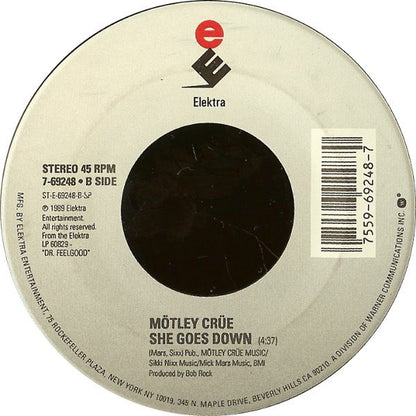 Mötley Crüe : Kickstart My Heart (7", Single, Spe)