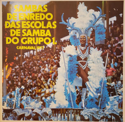 Various : Sambas De Enredo Das Escolas De Samba Do Grupo 1 - Carnaval 1977 (LP, Comp, Gat)