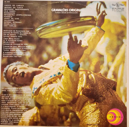 Various : Sambas De Enredo Das Escolas De Samba Do Grupo 1 - Carnaval 1977 (LP, Comp, Gat)