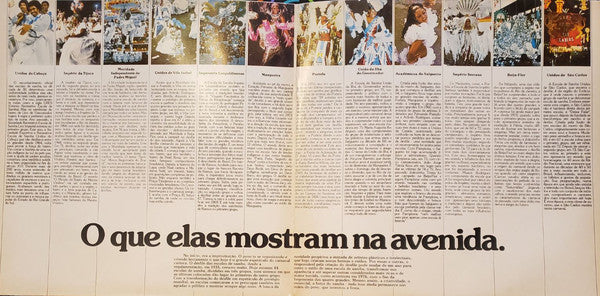 Various : Sambas De Enredo Das Escolas De Samba Do Grupo 1 - Carnaval 1977 (LP, Comp, Gat)