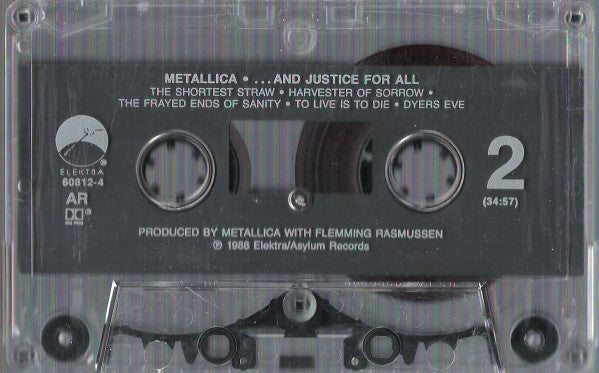 Metallica : ...And Justice For All (Cass, Album)