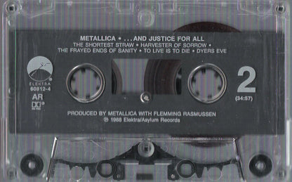 Metallica : ...And Justice For All (Cass, Album)