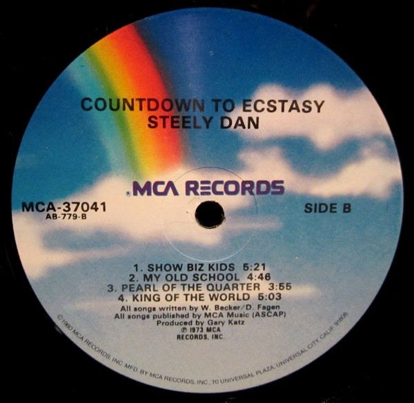 Steely Dan : Countdown To Ecstasy (LP, Album, RE, Glo)