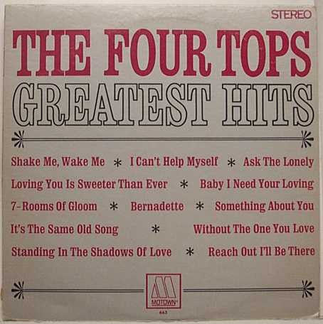 Four Tops : Greatest Hits (LP, Comp, Hol)