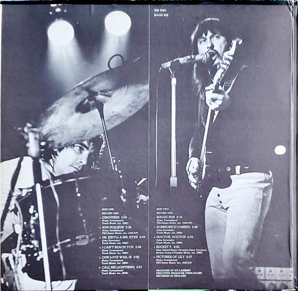 The Who : Magic Bus / The Who Sings My Generation (2xLP, Album, Comp, RE, Pin)