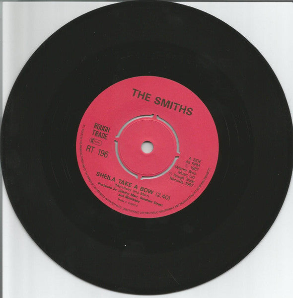 The Smiths : Sheila Take A Bow (7", Single, MPO)