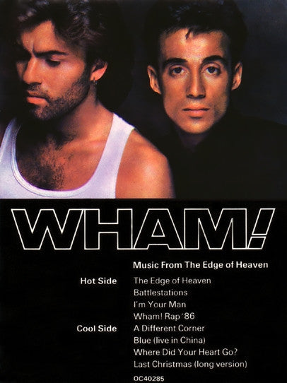Wham! : Music From The Edge Of Heaven (LP, Album, Car)