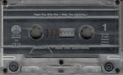 Metallica : Ride The Lightning (Cass, Album, RE, SR,)