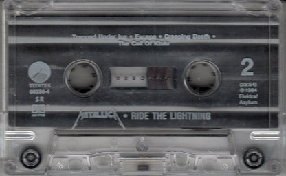 Metallica : Ride The Lightning (Cass, Album, RE, SR,)