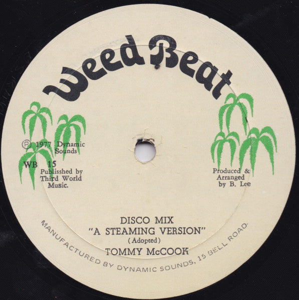 Tommy McCook : Riding West (12")