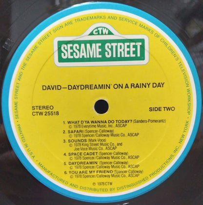 David (188) : David Daydreamin' On A Rainy Day (LP, Album)