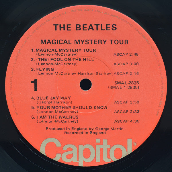 The Beatles : Magical Mystery Tour (LP, Album, RE, Win)