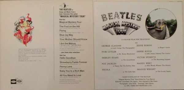The Beatles : Magical Mystery Tour (LP, Album, RE, Win)