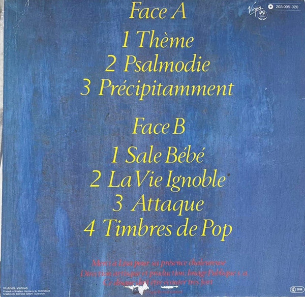 Image Publique S.A.* = Public Image Ltd.* : Paris Au Printemps = Paris In The Spring (LP, Album, RE, RP)