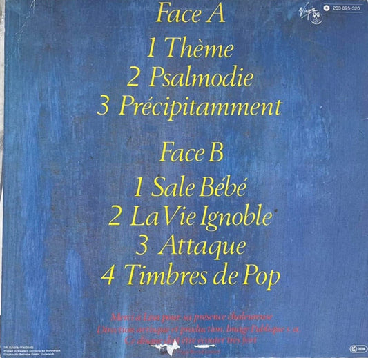 Image Publique S.A.* = Public Image Ltd.* : Paris Au Printemps = Paris In The Spring (LP, Album, RE, RP)