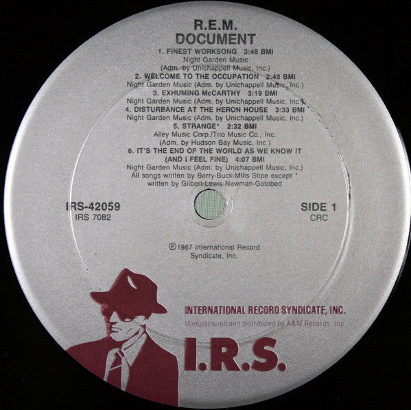 R.E.M. : Document (LP, Album, Club)