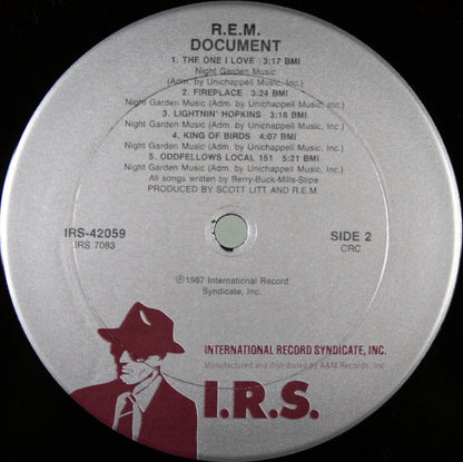 R.E.M. : Document (LP, Album, Club)