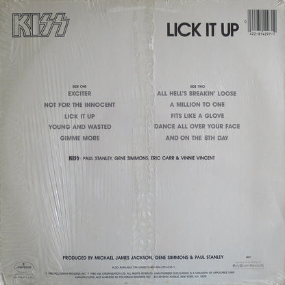 Kiss : Lick It Up (LP, Album, 53 )