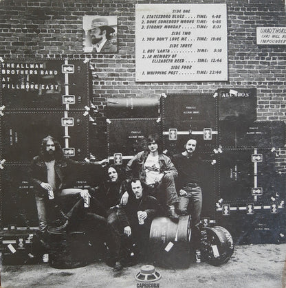 The Allman Brothers Band : The Allman Brothers Band At Fillmore East (2xLP, Album, PR )