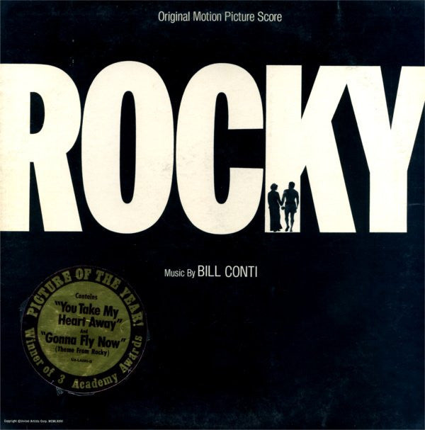 Bill Conti : Rocky - Original Motion Picture Score (LP, Album, All)