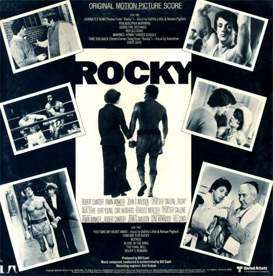 Bill Conti : Rocky - Original Motion Picture Score (LP, Album, All)
