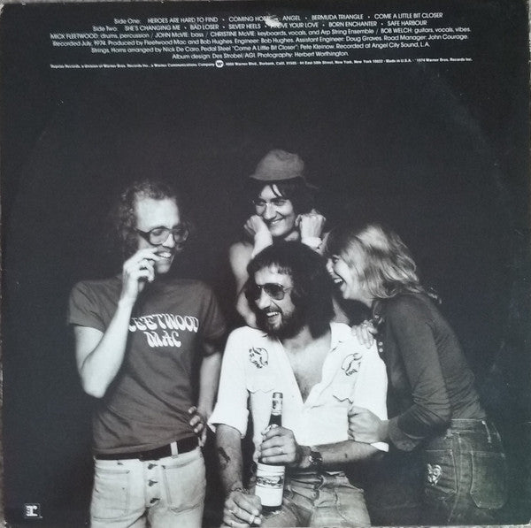 Fleetwood Mac : Heroes Are Hard To Find (LP, Album, RP, Gol)