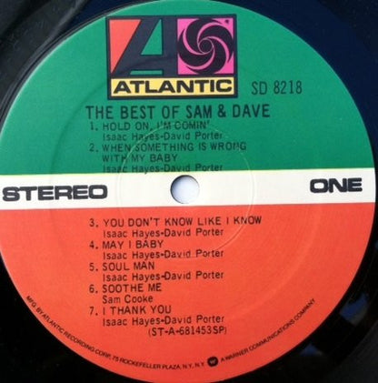 Sam & Dave : The Best Of Sam & Dave (LP, Comp, RE, SP )